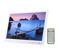 Spacmirrors Álbum de Marco de Fotos Digital de Alta definición de 13 Pulgadas, Reproductor de Video Reproductor de Publicidad 1280 * 800 Compatible con Imagen/música/Imagen+música/película/Trans