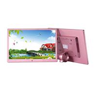 Spacmirrors Marco de Fotos Digital de Metal de 15,6 Pulgadas Digital Mall LCD máquina de Publicidad Loop Video HD con rotación automática, Control Remoto, Libro electrónico, Calendario, despertad