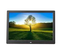 Spacmirrors Marco de Fotos Digital Entrada HDMI de 13,3 Pulgadas Consola de Juegos Caja de TV en Red La Pantalla del decodificador admite Varios Idiomas con Control Remoto y Manual Marco de Fotos Dig