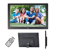 Spacmirrors Marco de Fotos Digital, HD de 17 Pulgadas con Sensor de Movimiento y Control Remoto Marcos de Fotos Digitales Marco de Fotos Digital con Pantalla LED panorámica 16:9