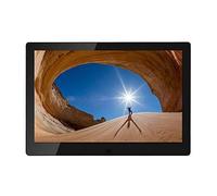 Spacmirrors Marcos de Fotos Digitales Álbum de Fotos electrónico HD de 13 Pulgadas WiFi Touch Marco de Fotos de Red Todo en uno Reproductor de Video Resolución 1280 x 800 Reloj Calendario Marco de