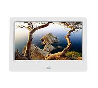 Spacmirrors Marcos de Fotos Digitales Batería de Litio de 7 Pulgadas electrónica, imágenes, Videos, Reloj, Calendario, álbum de Fotos multifunción, Pantalla de Alta definición, Colgante de Pare