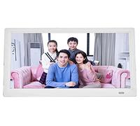Spacmirrors Marcos de Fotos Digitales Marco de Fotos Digital para el hogar de Alta definición de 13 Pulgadas Configuración Photo Loop Player Marco de Fotos Digital (Blanco estándar)