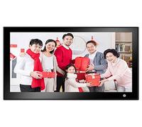 Spacmirrors Marcos de Fotos Digitales Marco de Fotos Digital para el hogar de Alta definición de 13 Pulgadas Configuración Photo Loop Player Marco de Fotos Digital (estándar Negro)