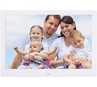 Spacmirrors Marcos de Fotos Digitales Reproductor de Video HD con Pantalla Ancha de 13 Pulgadas Soporte montado en la Pared Música, Video, reproducción de imágenes Soporte SD, TF, U Disk ()