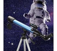 Spacmirrors Telescopio astronómico Telescopio Refractor de Gran Apertura de 50 mm, telescopios para astronomía, Espejo cenital de 45 °, telescopio de observación de Estrellas para niños y