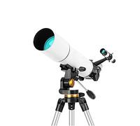 Spacmirrors Telescopios para Astronomía, Telescopio HD Refractor de 80 mm con Poca Luz Impermeable, Telescopio de Viaje con Bolsa de Transporte - Telescopio Ideal para Principiantes