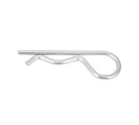 Spacnana 10pcs B Tipo Cotter Pin Clips de Zinc Pins de Retención para Uso Industrial con Opción para Horquilla (3*60 mm (10pcs))