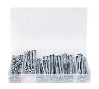 Spacnana 42PCS Kit de Tornillos de Perno de Expansión Perno de Anclaje M4 M6 Tornillo para Placa de Yeso con Arandelas Adhesivas Roscadas Integrales para Accesorios de Herramientas
