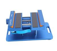 Spacnana Abrazadera de la Cubierta Trasera del Teléfono, Abrazadera de Reparación de Teléfono de Aleación de Aluminio Giratoria de 360 Grados con Marco Lateral de Silicona para Quitar