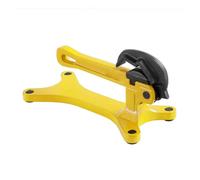 Spacnana Abrazadera de Tubería Portátil Autoblocante, Llave de Tubo de Aluminio Ligera, Capacidad para HVAC, para Plomería, para Roscado, Mordaza Antideslizante, Mango Ergonómico