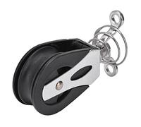 Spacnana Acero Inoxidable 316, Polea de Nailon, Baja Fricción, Durabilidad Extrema, Límite de Carga de Trabajo de 1500 Libras, Uso Versátil, Tamaño 85x40x20 Mm, para Equipos de Ejercicios y Láminas