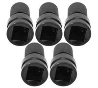 Spacnana Adaptador de Llave Eléctrica, Acero Al Carbono, Convertidor de Punta Cuadrada de 1/2 a Hexagonal de 1/4, Diseño Telescópico para Profesionales y Entusiastas del Bricolaje