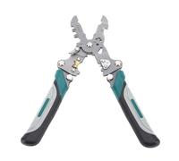 Spacnana Alicates Pelacables Plegables, Pelacables Multifuncional de Acero Cr V, Ajustable para 8AWG-16AWG, Ideal para Electricistas y Proyectos de Bricolaje