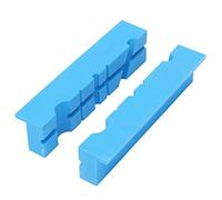 Spacnana Almohadillas de Cubierta de Mandíbula de Tornillo de Banco, Tornillo de Banco Protector Magnético de 5,5 Pulgadas para Sujeción de Madera y Metal, Ideal para Aplicaciones de de Trabajo y