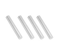 Spacnana Alta Dureza de 12 Mm de Varilla Hexagonal Onda de Onda de Aleación de Aluminio con Orificio de Tornillo M4 para Equipos Giratorios (4104-0012-0056)