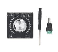 Spacnana Amplificador de 2 Canales Amp BT5.1 Placa Amplificadora Estéreo con Entrada USB AUX 2x50W DC9-24V de Potencia para Altavoces Home Theater