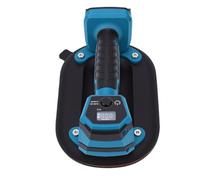 Spacnana Aspiradora Eléctrica de Ventosa 10 Pulgadas Elevador sin | Aspirador sin Cable, Capacidad 551 Lb, ABS, Pantalla LCD, Vacío 0.375 Bar, para Makita 18V, Vidrio, Granito, Baldosa, Mármol