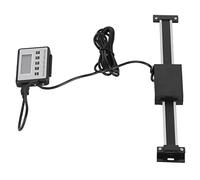 Spacnana Báscula de Lectura LCD Digital Lineal, Acero Inoxidable, Medición de Alta Precisión 0-150 Mm para Uso Industrial (0-200MM)