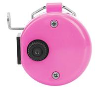 Spacnana Berm Contador de Conteo Manual, Plástico ABS, Diseño Ergonómico, Uso Multiusos para Eventos Deportivos y Seguimiento de Asistencia (Pink)