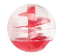 Spacnana Bola Dispensadora de Golosinas para Gatos, Juguete Interactivo para Mascotas con Boca de Fuga, Alimentador Lento para Gatitos, Atraer y Entretener a Tus Amigos Felinos