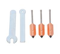 Spacnana Boquilla Desmontable de Acero Endurecido Hotend, Impresora 3D Bimetálica a Prueba de Desgaste a Prueba de Altas Temperaturas, con Tamaños de Boquilla de 0,25 Mm, 0,4 Mm y 0,6 Mm