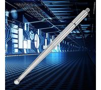 Spacnana Cabezal de Calibre de rubí, Aguja Indicadora de Acero de Tungsteno para Dial de Rieles de de Milano, Sonda de 1,6 Mm para Medición de Precisión (M1.6*L44.5*D2.0 Cabeza de acero de tungsteno)