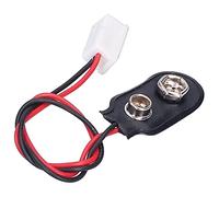 Spacnana Cable de Conexión de Lámpara de Casa de Muñecas de 9V de 9V, Fuente de Alimentación de Luz en Miniatura de 12V para una Hermosa Escena de Casa de Muñecas