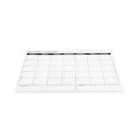 Spacnana Calendario Magnético de Borrado en Seco para Nevera, Pizarra Blanca Reutilizable, Planificador Mensual para Organización Familiar, Oficina en Casa