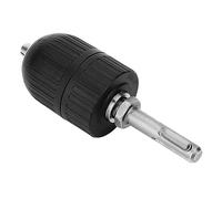 Spacnana Capacidad de 2-13 Mm, Convertidor de Chuck sin Listón sin Llave de Plástico con Adaptador SDS para Martillo Eléctrico