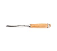 Spacnana Cincel de Acero para Carpintería, Cincel de Carpintería CRV de 12 Mm con de Madera, Alta Dureza y Vanguardia sin Esfuerzo