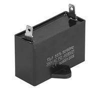 Spacnana Condensador Generador CBB61, Material ABS para Motor de Ventilador de Techo, 15uf 350VAC para Pequeño Generador de Gasolina y Componentes Electrónicos