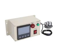 Spacnana Contador Medidor de 8 Dígitos Aleación de Aluminio ABS Contador de Longitud AC100 a 240 V Doble Conteo Positivo Negativo Salida de relé Preestablecida para Medición Industrial