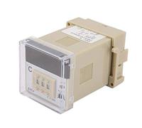 Spacnana Controlador de Temperatura E5C4 R Termostato Digital con Termopar Tipo K Pantalla LCD AC220V 32 a 1472 Fahrenheit Alta Precisión para Control de Calefacción de Laboratorio de Horno
