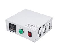 Spacnana Controlador de Temperatura PID Caja de Control de Acero Inoxidable Autoajuste 32 a 752F AC220V Tipo K Termopar Salida SSR para Hornos Moldes Tanques de Agua Plataformas de Calefacción (tío