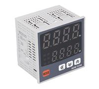 Spacnana Controlador de Temperatura PID, Termostato Digital para PC, Salida Dual de 100 a 240 VCA, Pantalla LED de 96 X 96 Mm, Modos ON OFF y PID, Control de 33,8 a 212 ℉, para Equipos de Calefacción