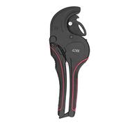 Spacnana Cortador de Tubos de PVC, Acción de Trinquete de Alto Apalancamiento para un Corte Suave, Diseño Autoblocante para Mangueras de Caucho PVC CPVC PEX y Tubos No Metálicos (0-42)