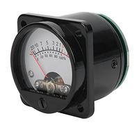 Spacnana Dispositivo de Medición de VU Estereo -stronero con Luz de Fondo y Medidor de Alta Propensión para Indicador de Nivel de Audio (TS-45-W DC500UA)