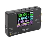 Spacnana DPS100, Fuente de Alimentación CC Ajustable de 100 W con Puerto Tipo C, Salida 0-30 V 0-5 A, 10 Ranuras de Memoria, para Pruebas Electrónicas y Laboratorios