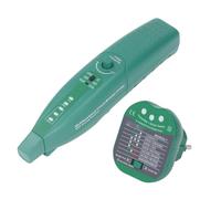 Spacnana El Buscador Automático de Disyuntores Localiza Fusibles y Disyuntores, Toma Eléctrica, Interruptor de Aire, Probador de Enchufe, Enchufe de la UE 110-250 V para Oficina, Hogar