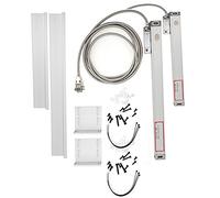 Spacnana Escala Lineal de Alta Precisión para Lectura Digital JCS900-2AE JCS900-3AE, Codificador de Aleación de Aluminio con Rango de de 100 Mm 350 Mm, Medición Estable para Mecanizado Industrial