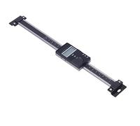 Spacnana Escala Lineal Digital, Calibración Vernier con Pantalla LCD, Escala, a Prueba de Agua IP45, Buenas Resistencias, Ajuste Cero y Retención de Datos (0-200MM)
