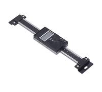 Spacnana Escala Lineal Digital, Calibración Vernier con Pantalla LCD, Escala, a Prueba de Agua IP45, Buenas Resistencias, Ajuste Cero y Retención de Datos (0-100 mm)