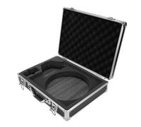 Spacnana Estuche de Almacenamiento de Antena de Aleación de Aluminio, Estuche de Viaje Impermeable IP67 para Equipo de Mini Plato, con Espuma Amortiguadora y Dispositivo de Bloqueo