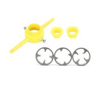 Spacnana Fabricante de Herramientas para Roscas de PVC, Juego de Troqueles Redondos NPT para Tubos, Multiherramienta para Profesionales, Llaves para Tubos, 1/2 Pulgada, 3/4 Pulgada, 1, Versatilidad