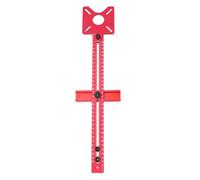 Spacnana Herramienta de Guía de Enrutador Soporte de Ranura de Fresado Cuadrado en T Ajustable para Carpintería de 400 Mm con Marcas de Escala Dual para Cortar Círculos Bordes Fresado