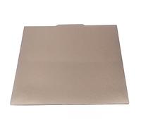 Spacnana Hoja de PEI Texturizada de Doble Cara Placa de Construcción de Acero con Resorte Flexible 450x450 Mm con Hoja Magnética Adhesiva para Impresora 3D CR10 Plataforma Extraíble