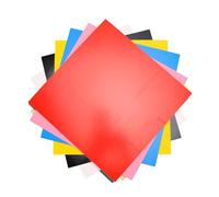 Spacnana Hojas de Tilo de Colores Hojas de Madera Contrachapada de Tilo Prerecubiertas 3 Mm 8 Piezas 300 X 300 Mm 8 Colores con Superficie Lisa para Corte por Láser Grabado Artesanías en