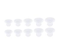 Spacnana Insertos de Brida 5 Tamaños 13 15 17 19 21 Mm Reemplazo de Silicona de Grado Médico para Extractor de Leche M5 M9 Accesorios de Bombeo Cómodos y Eficientes