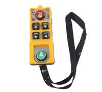 Spacnana Interruptor de Control Remoto de la Grúa Inalámbrica, Panel de Interruptor de Llave 2 Impermeable para Varias Grúas, Fácil Control, Utilidad Ancha, de 2 Piezas, Carcasa Resistente, (AC 380V)